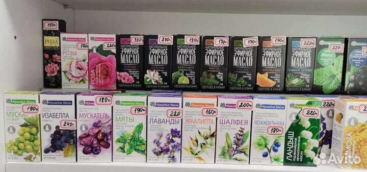 Крымская косметика в ассортименте