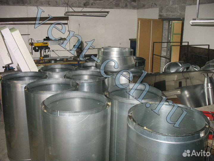 Труба дымохода утепленная (сэндвич) d-110/1000