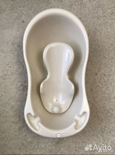 Ванночка с горкой для купания новорожденных