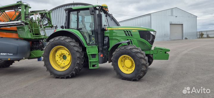 Трактор John Deere 6155M, 2020