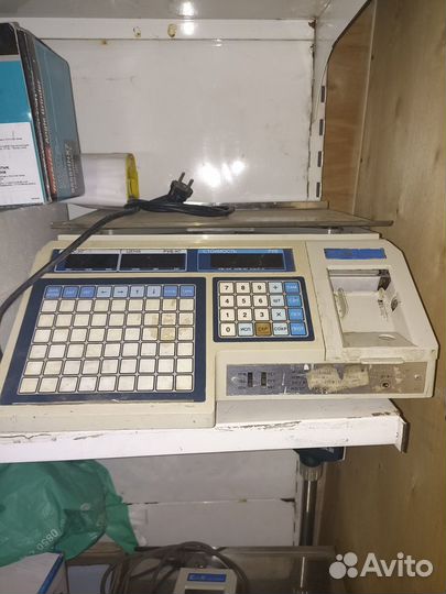 Весы CAS LP-15 на запчасти (не печатают)