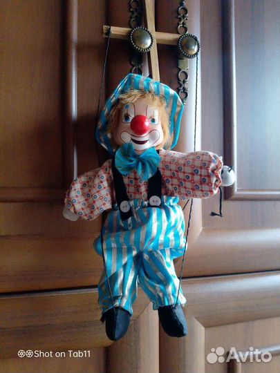 Кукла Клоун Марионетка