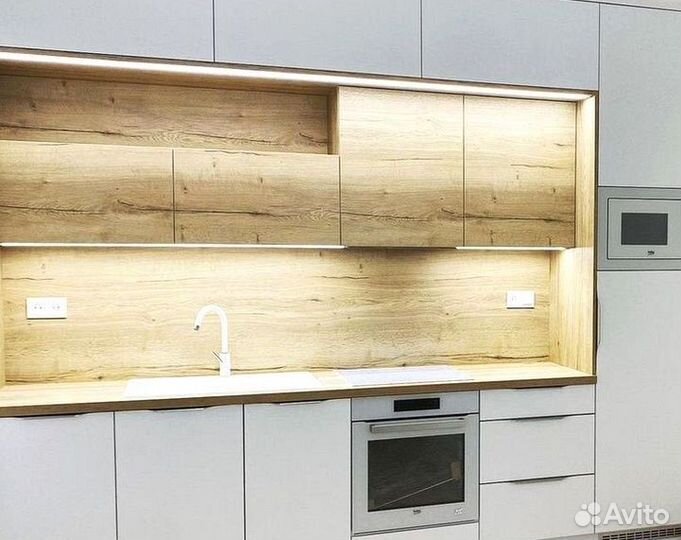 Кухня угловая встраиваемая