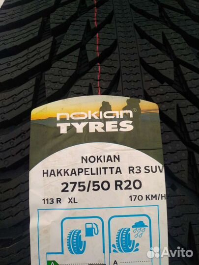 Nokian Tyres Hakkapeliitta R3 275/50 R20 113R