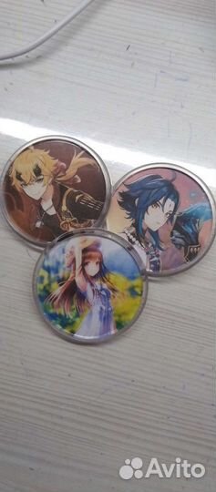 Значки аниме