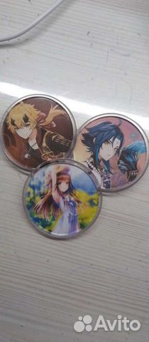 Значки аниме