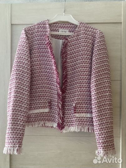 Пиджак твидовый