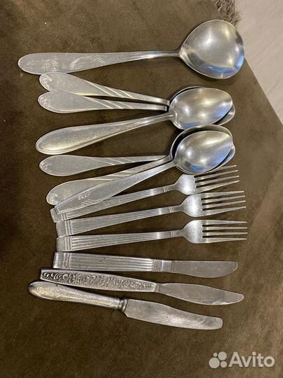 Ложки вилки нержавейка СССР