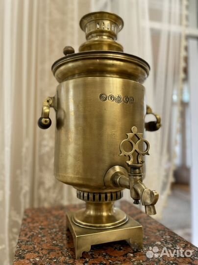 Редкий царский самовар Красильникова