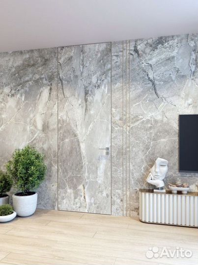 Скрытые двери под отделку