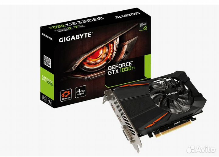 Видеокарта gigabyte GeForce GTX 1050 Ti D5 4G
