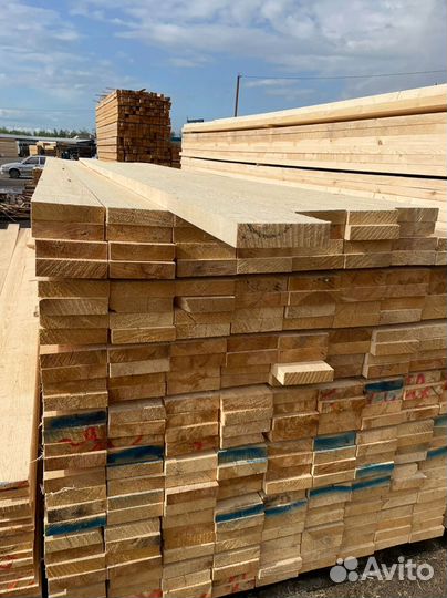 Брус, доска обрезная