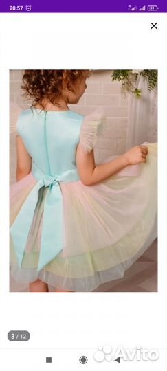 Платье на девочку 128р