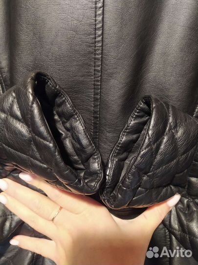 Куртка женская кожзам 46