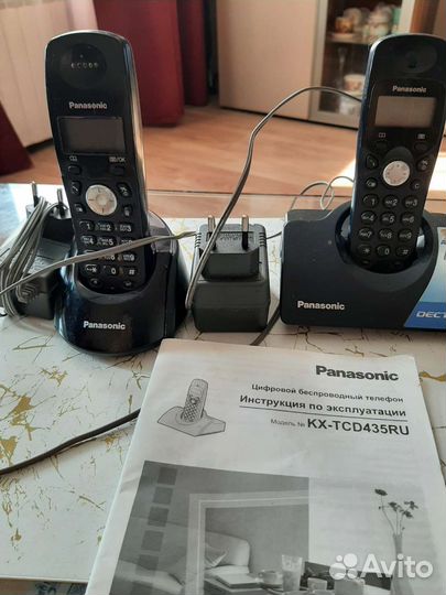 Телефон беспроводный стационарный Panasonic