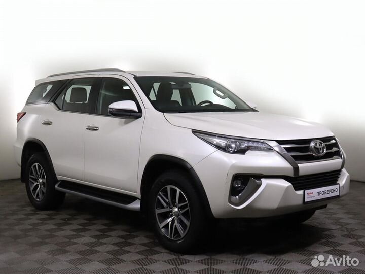 Toyota Fortuner 2.8 AT, 2017, 162 870 км