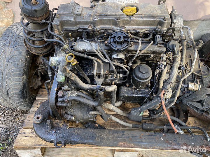 Двигатель в сборе МКПП Opel Vectra b 2.0 dti