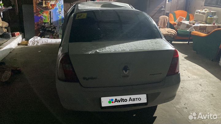 Renault Symbol 1.4 МТ, 2008, битый, 220 000 км