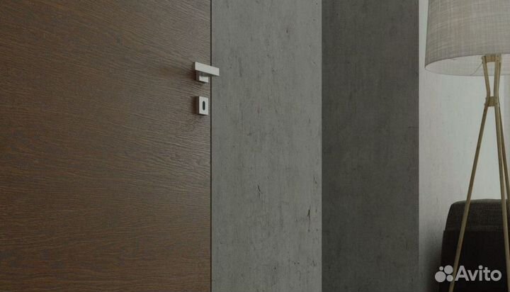 Двери скрытые межкомнатные с отделкой