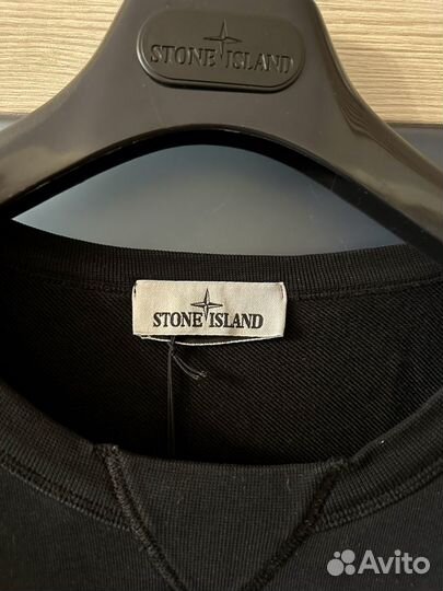 Свитшот Stone Island Cotton Balck