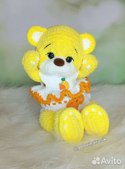 Мишка игрушка ручная работа