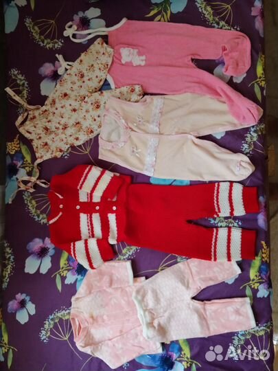 Продам вещи от 0 до года