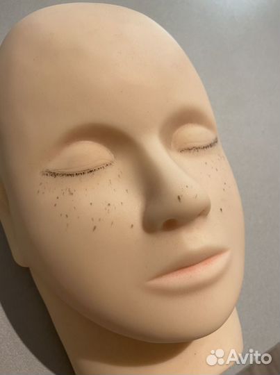 Голова манекен для наращивания ресниц