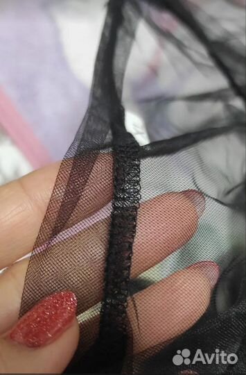 Прозрачное платье сетка