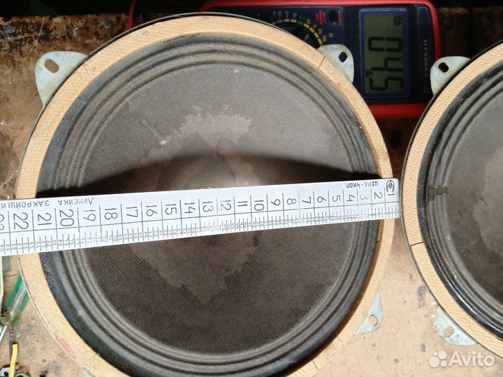 Динамики для ламповой радиолы 22 см