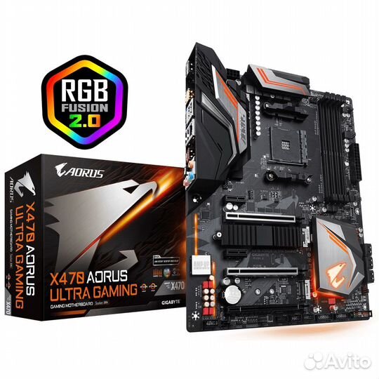 Материнская плата aorus x470 ultra gaming am4