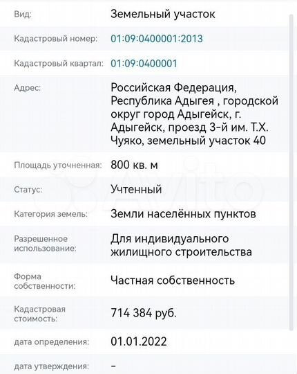 Участок 8 сот. (ИЖС)