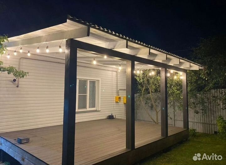 Электрогирлянда сьемные лампы