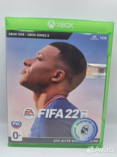 FIFA 22 xbox one (б/у, рус.)
