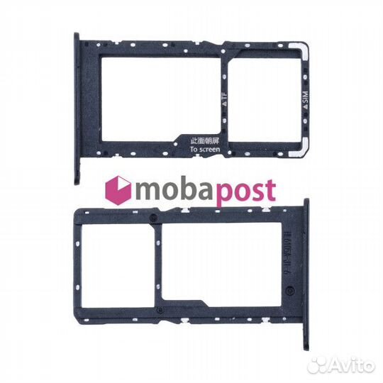 Держатель SIM для Huawei Nova Y70 (MGA-LX9N) Черный