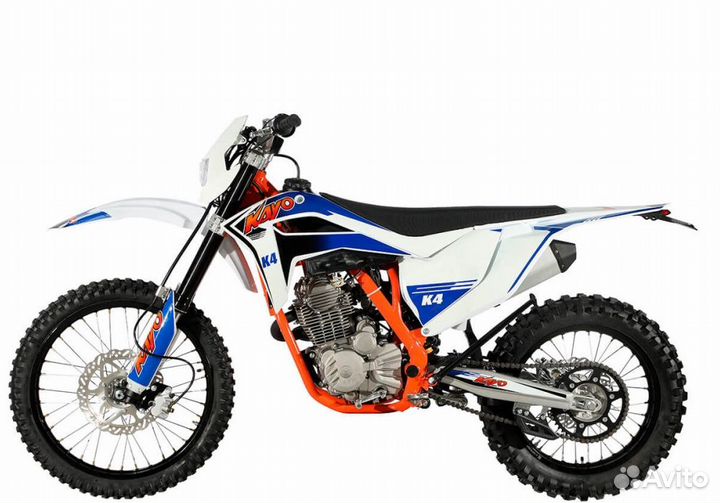 Кроссовый мотоцикл kayo K4 MX 21/18 (2022 г.)