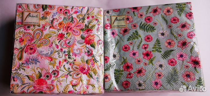 Салфетки сервировочные для декупажа