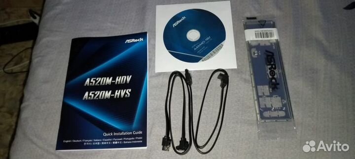 Материнская плата ASRock A520M-HVS