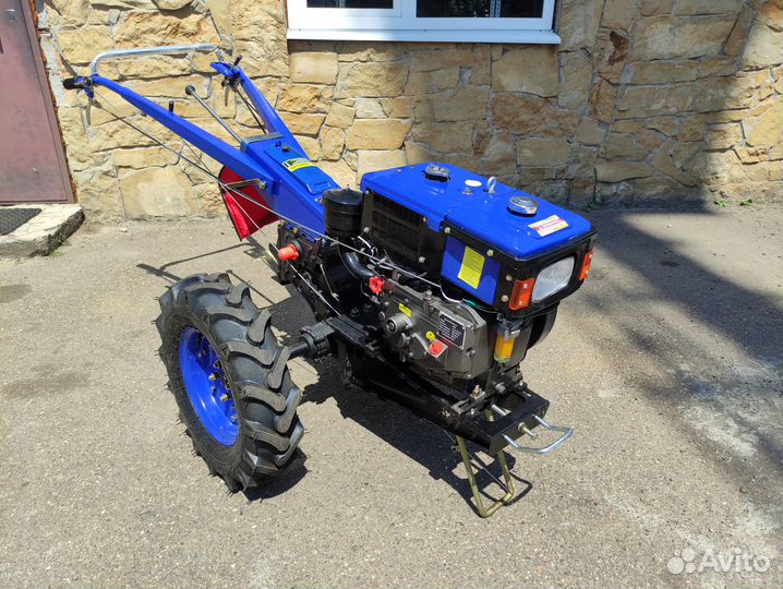 Мотоблок тяжелый дизельный 8 л.с. дизель R180