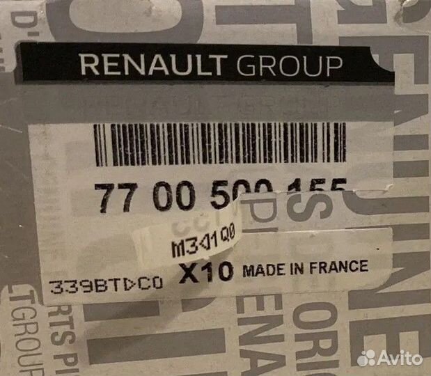 Свечи зажигания на renault duster