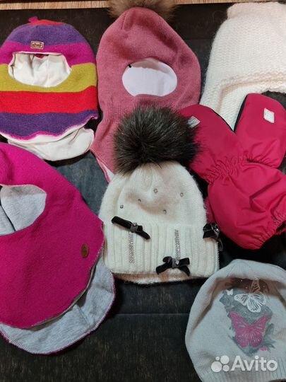 Шапки, шлемы, краги Reima, Kivat, Nels