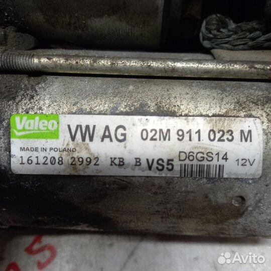 Стартер Volkswagen Tiguan cawa 2010