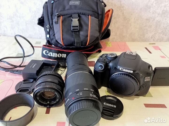 Зеркальный фотоаппарат canon eos 600d