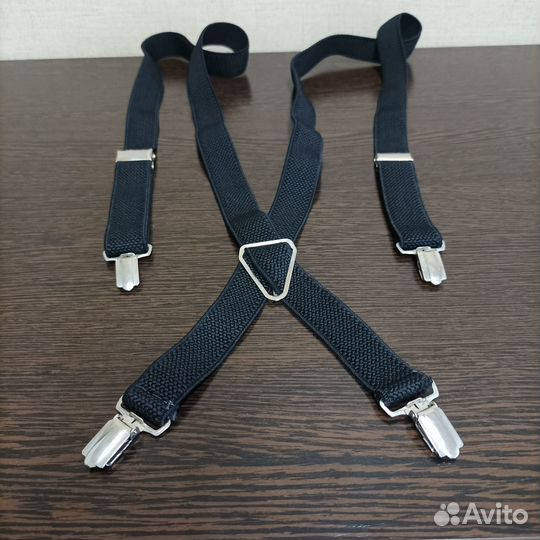 Подтяжки мужские,4 зажима