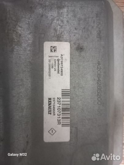 Эбу двигателя (мозги) рено дастер