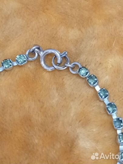 Колье СССР. Чешское стекло Винтаж