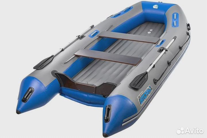 Лодка пвх Stormline Classic Air 315 серая