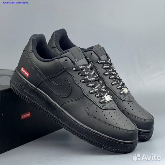 Кроссовки Nike Air Force 1 Low & Supreme (Арт.66564)