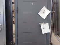 Облегченная входная дверь металлическая с установкой