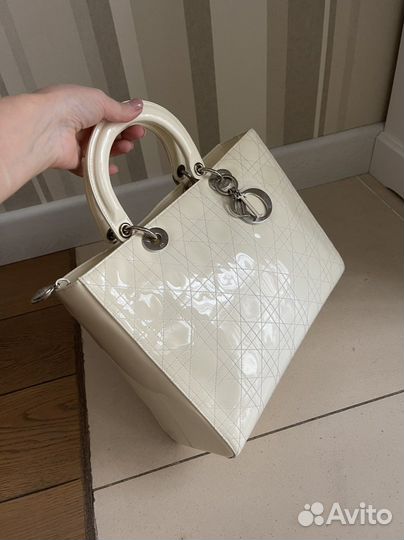 Сумка christian dior lady dior оригинал
