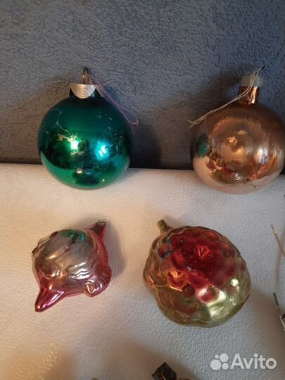 Елочные игрушки СССР